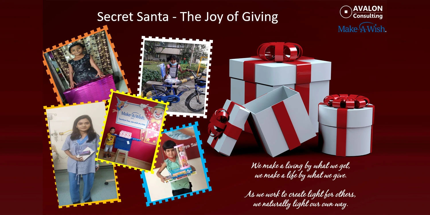 The Joy of Giving – Make a Wish Foundation