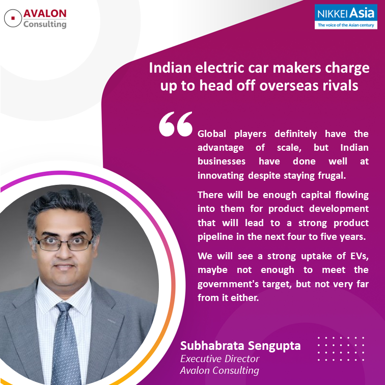 Subhabrata Sengupta, Executive Director of Avalon Consulting gave his