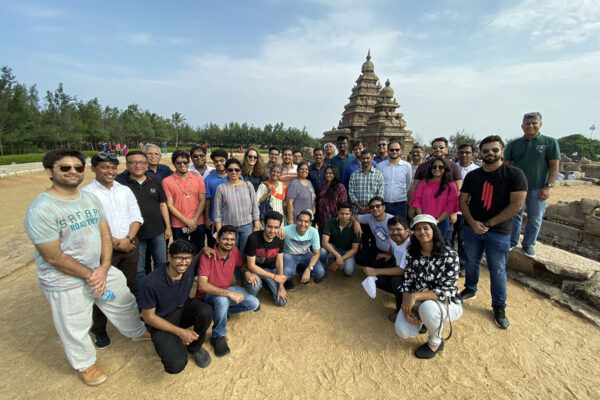annual offsite in 2019 at Mahabalipuram