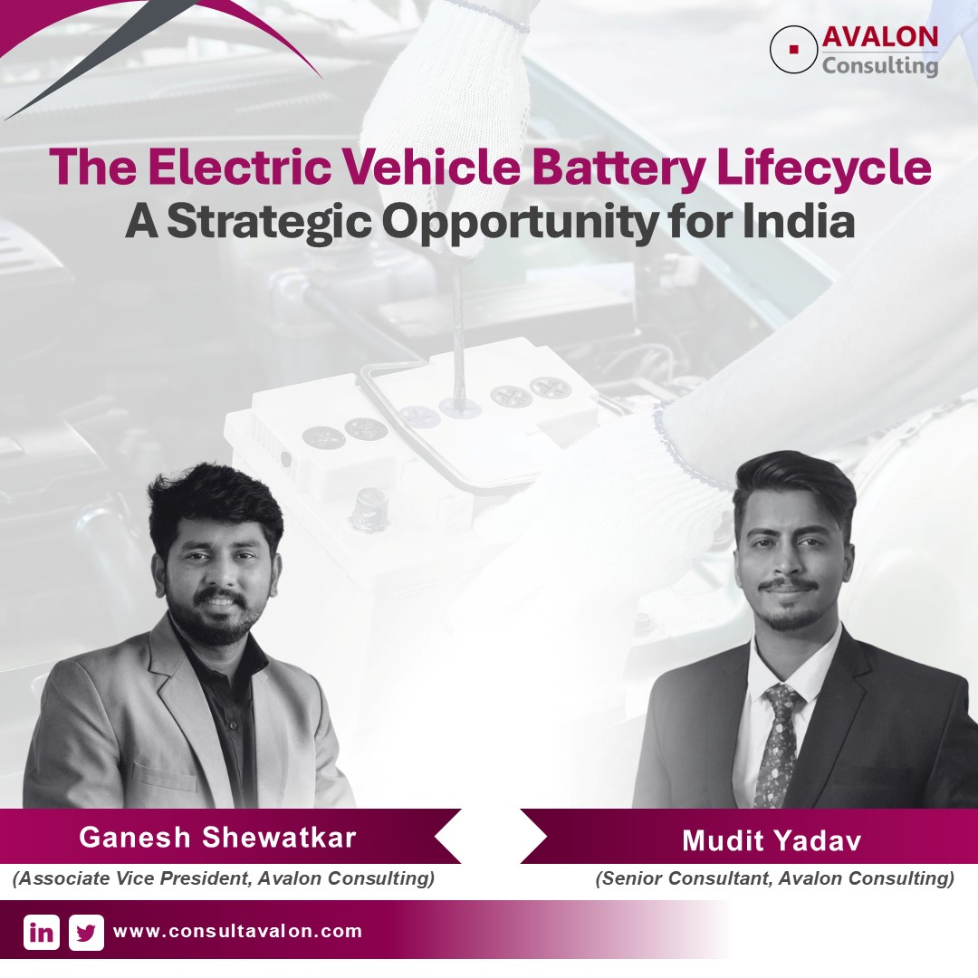 The Electric Vehicle Battery Lifecycle: A Strategic Opportunity for India