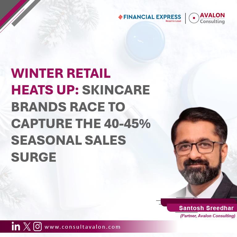 Winter retail heats up: Skincare brands race to capture the 40–45% seasonal sales surge