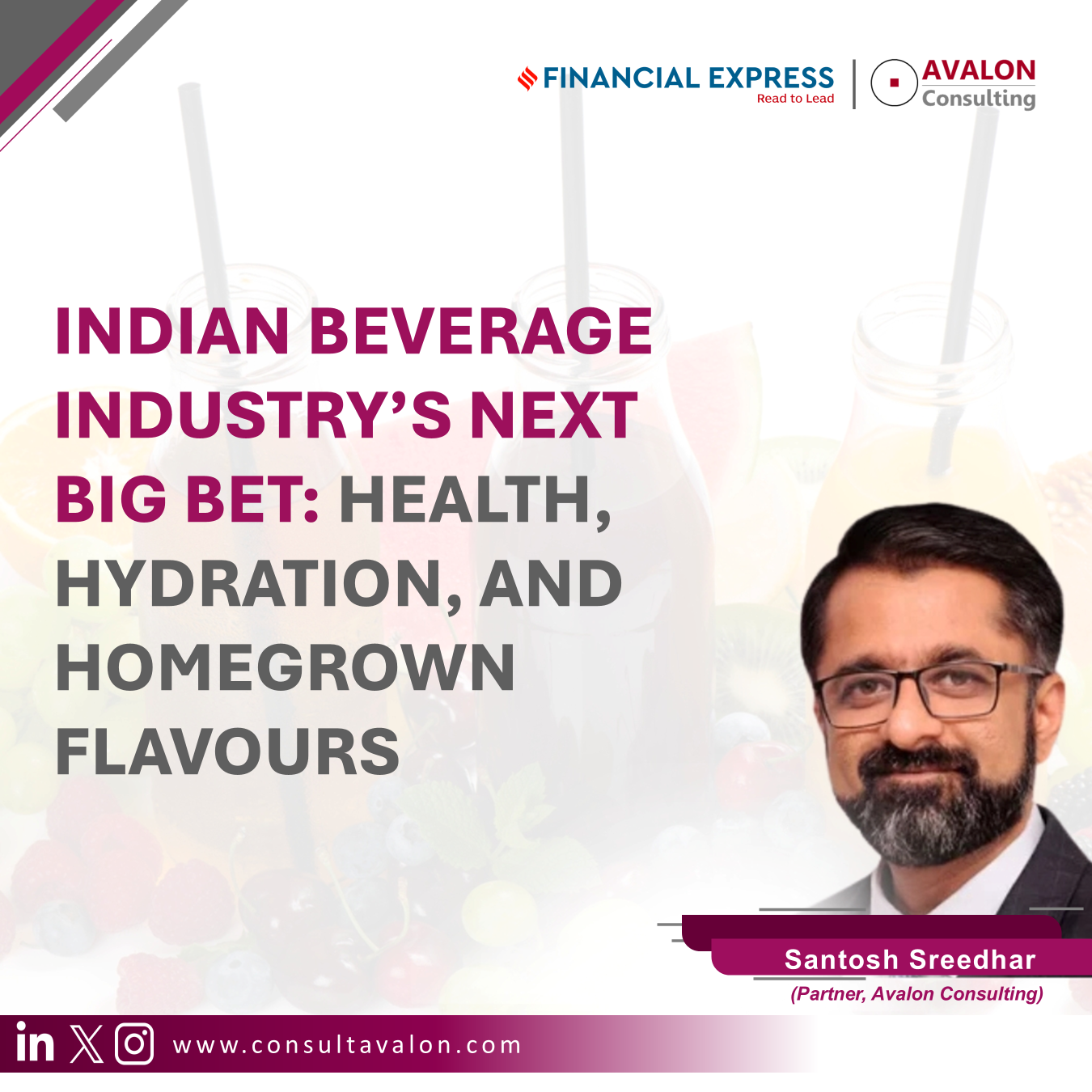 Indian beverage industry's next big bet: Health, hydration, and homegrown flavours 