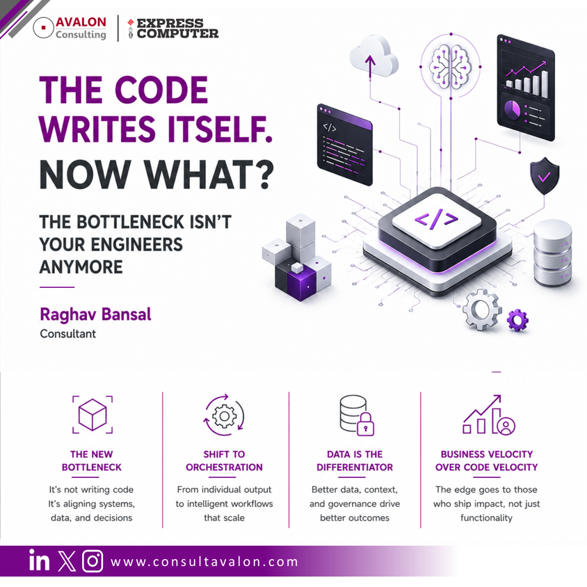 The code writes itself. Now what? The bottleneck isn’t your engineers anymore