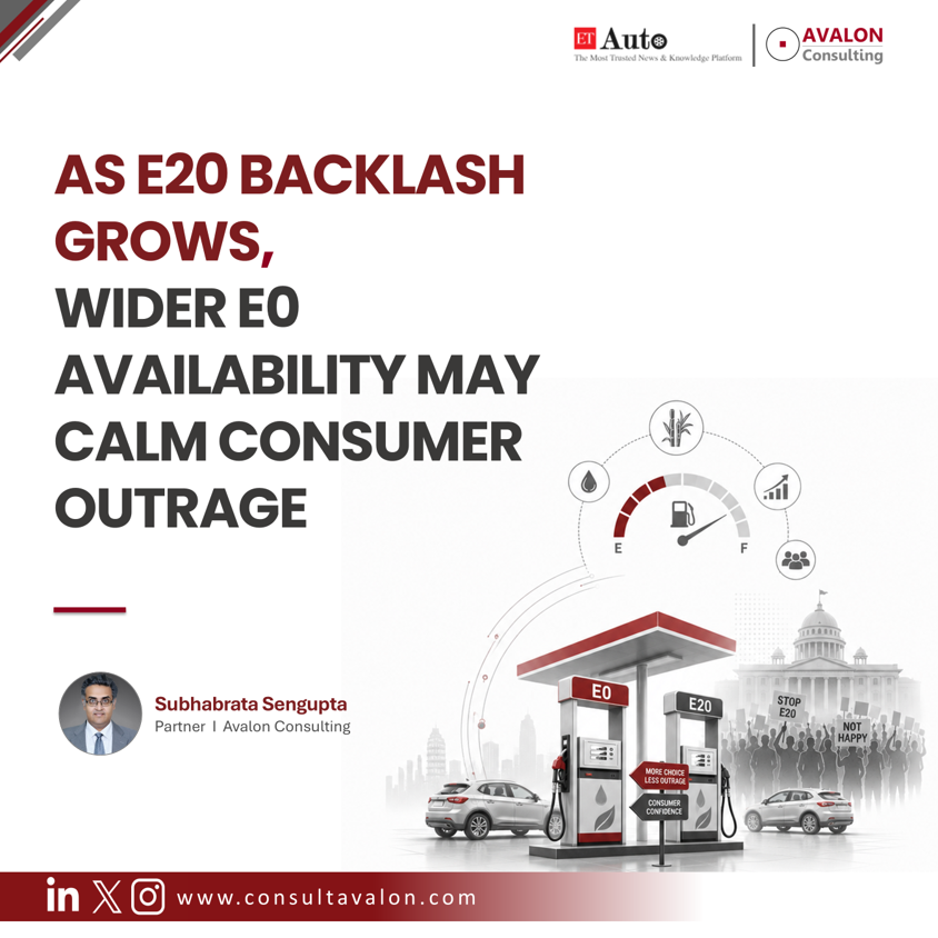 As E20 backlash grows, wider E0 availability may calm consumer outrage