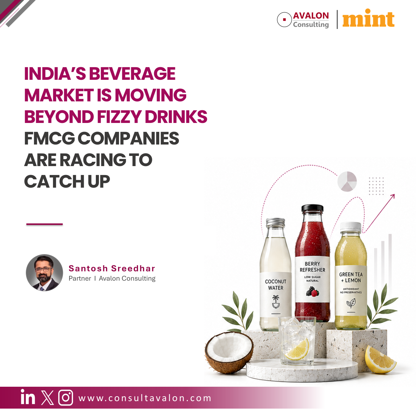 India's beverage market is moving beyond fizzy drinks
