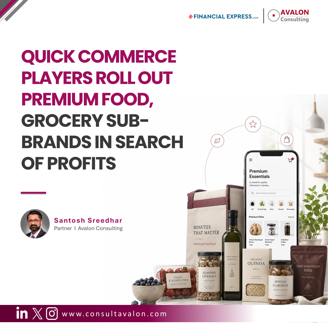 Quick commerce players roll out premium food